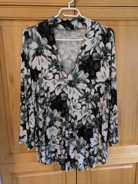 Cable&Gage Tunic Blouse XL